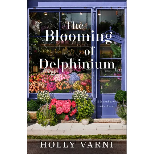 Blooming of Delphinium - Hardcover