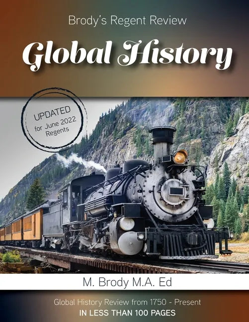 Brody's Regent Review: Global History: Global History - Paperback