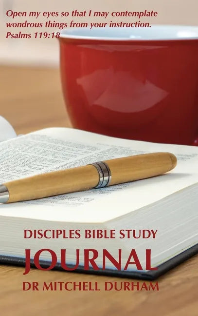 Disciples Bible Study Journal - Hardcover