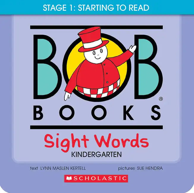 Bob Books - Sight Words Kindergarten Box Set Decodable Phonics Books, Ages 4 and Up, Kindergarten, Flashcards (Stage 2: Emerging Reader) - Paperback
