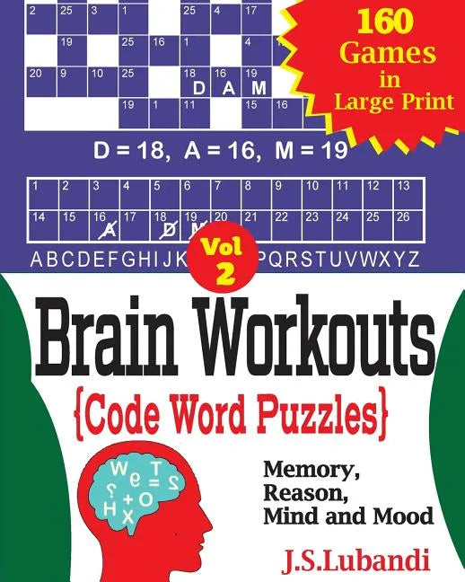 Brain Workouts (CODE WORD) Puzzles - Paperback