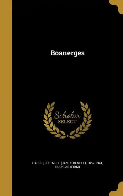 Boanerges - Hardcover