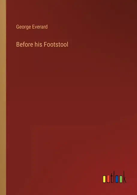 Before his Footstool - Paperback