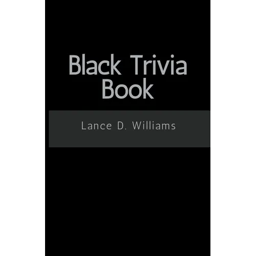 Black Trivia Book - Paperback