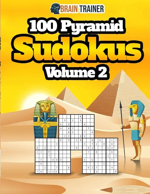 Brain Trainer - 100 Pyramid Sudokus Volume 2 - Paperback