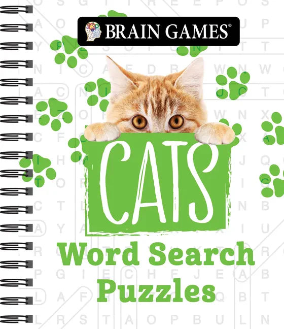 Brain Games - Cats Word Search Puzzles - Spiral