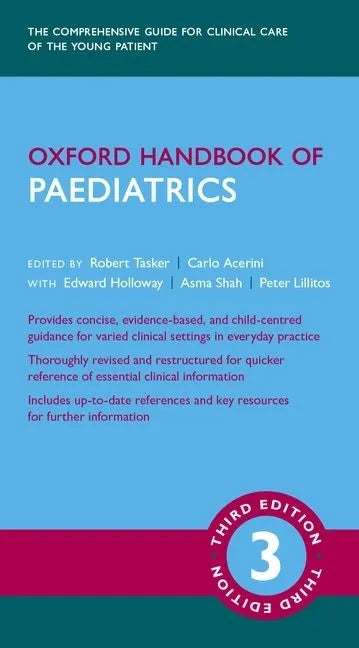 Oxford Handbook of Paediatrics 3rd Edition - Paperback