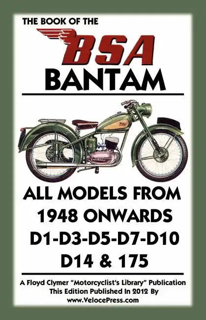 Book of the BSA Bantam All Models from 1948 Onwards - Paperback