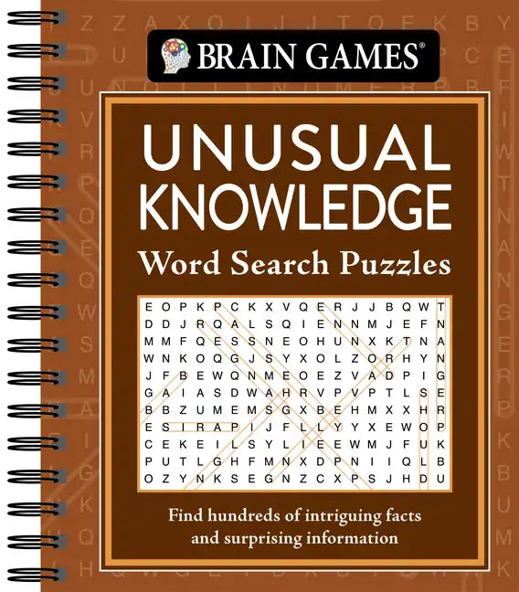 Brain Games - Unusual Knowledge Word Search Puzzles - Spiral