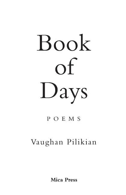 Book of Days - Paperback
