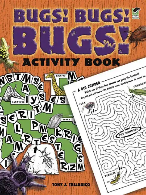 Bugs! Bugs! Bugs! Activity Book - Paperback