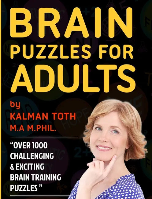 Brain Puzzles for Adults - Paperback