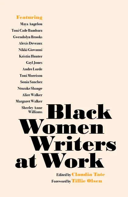 Black Women Writers at Work - Paperback