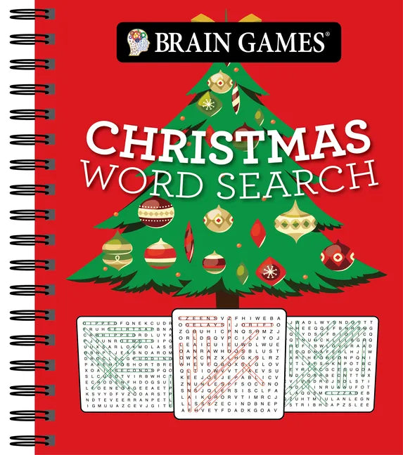 Brain Games - Christmas Word Search - Spiral
