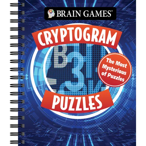 Brain Games - Cryptogram Puzzles: The Most Mysterious of Puzzles - Spiral