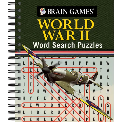 Brain Games - World War II Word Search Puzzles - Spiral
