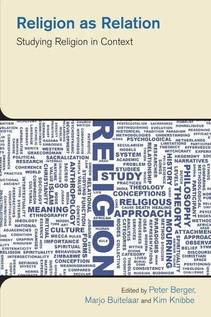 Religion as Relation: Studying Religion in Context - Paperback