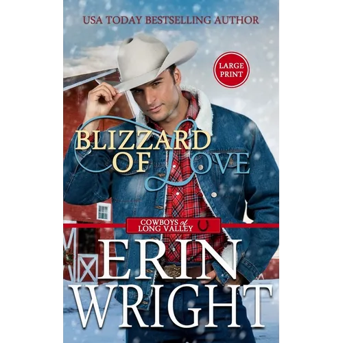 Blizzard of Love: A Christmas Holiday Western Romance (Large Print - Hardcover) - Hardcover