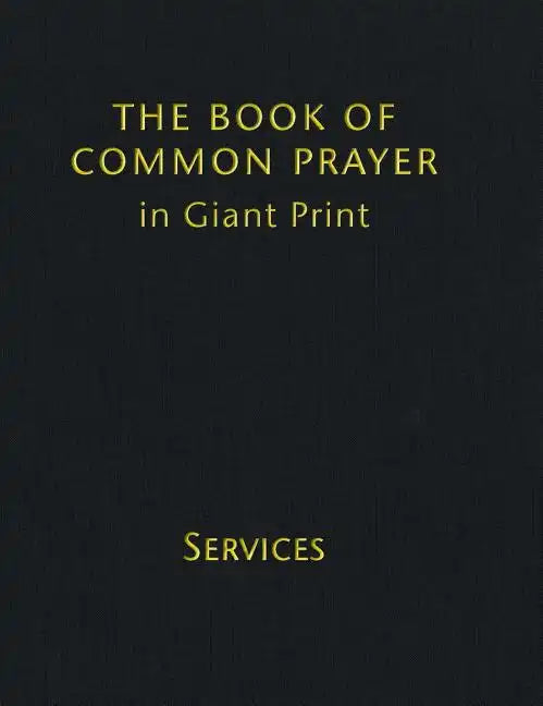 Book Of Common Prayer Large Print, CP800 - Hardcover