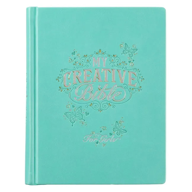 ESV My Creative Bible for Girls Faux Leather Hc, Teal - Hardcover