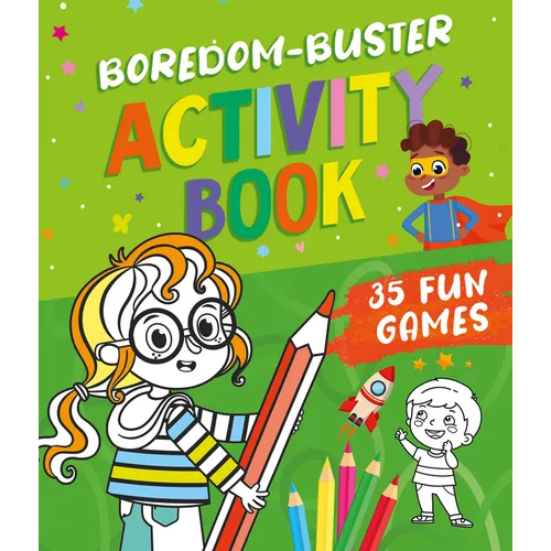 Boredom Buster Activity Book: 35 Fun Games - Paperback