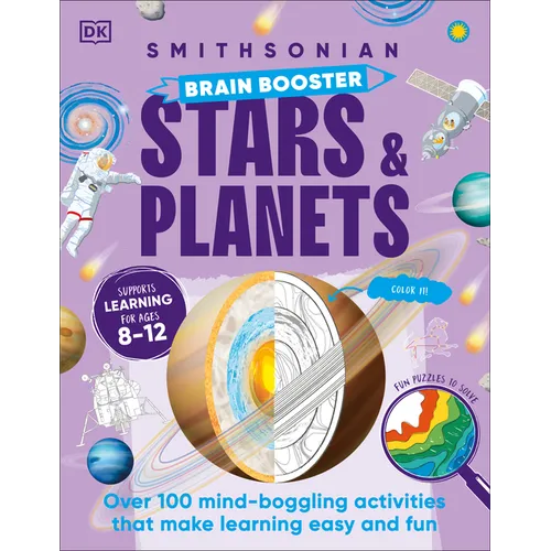 Brain Booster Stars and Planets: Over 100 Mind-Boggling Activities That Make Learning Easy and Fun - Paperback