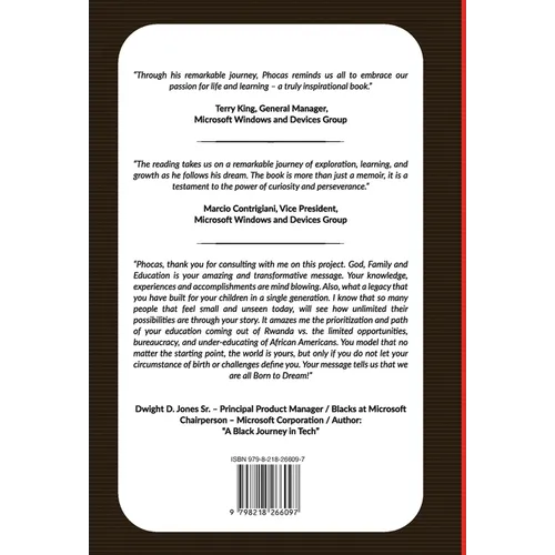 Born To Dream: An Odyssey from Rwanda to China and the United States - Hardcover