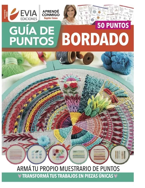 Bordado: guía de puntos - Paperback