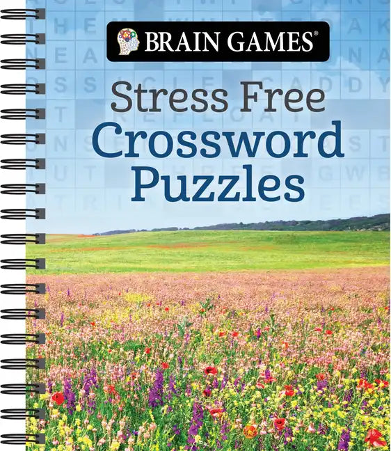 Brain Games - Stress Free: Crossword Puzzles - Spiral