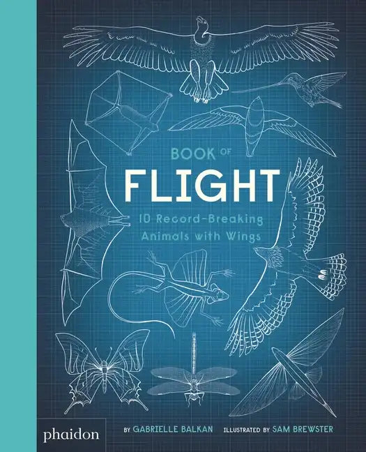 Book of Flight: 10 Record-Breaking Animals with Wings - Hardcover