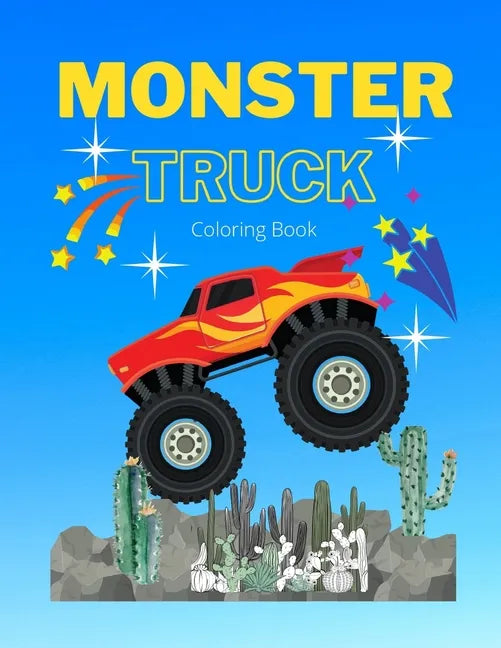 Monster Truck Coloring book - Paperback