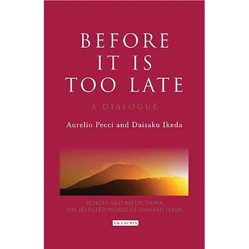 Before it is Too Late: A Dialogue - Hardcover