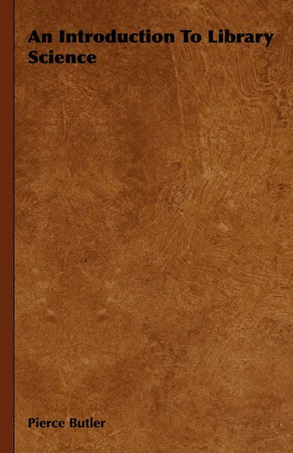 An Introduction to Library Science - Paperback