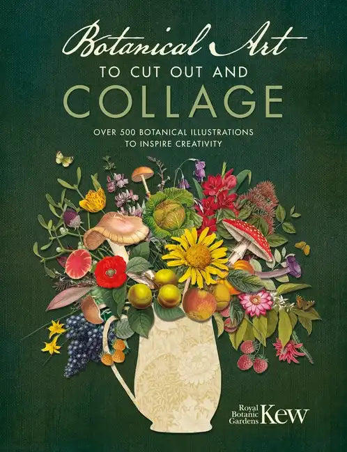 Botanical Art to Cut Out and Collage: Over 500 Botanical Illustrations to Inspire Creativity - Paperback
