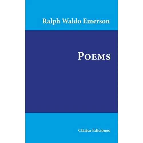 Poems - Paperback