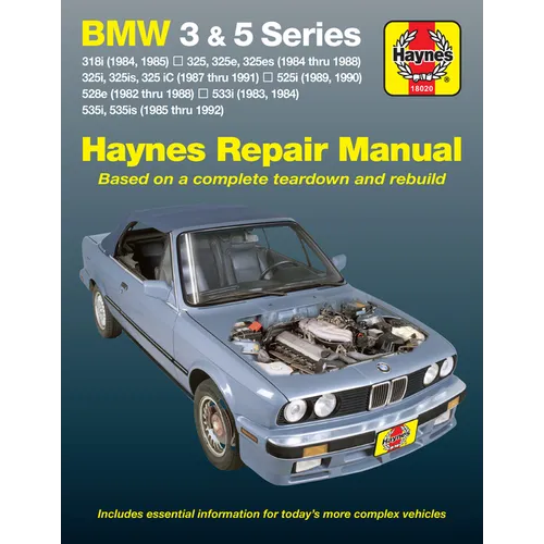 BMW 3 & 5 Series 1982-92 - Paperback