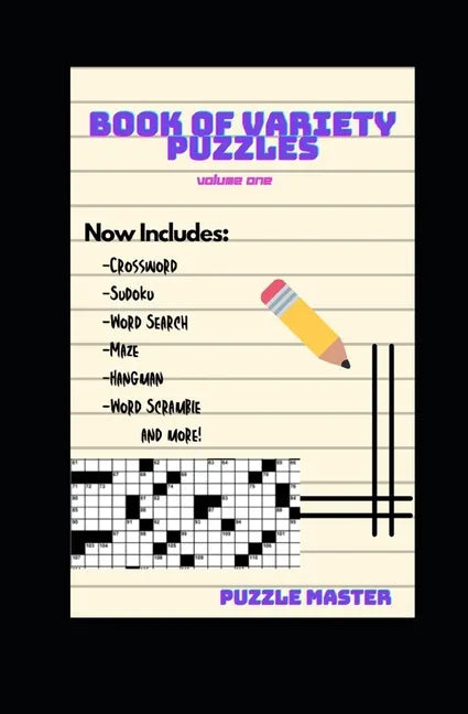 Book of Variety Puzzles: Volume One - Paperback