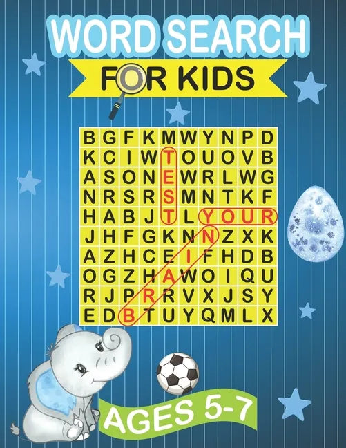 Word Search for Kids Ages 5-7: Word Search Puzzles for kids and find word - Paperback