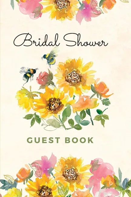 Bridal Shower Guest Book - Paperback