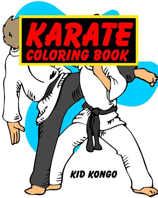 Karate Coloring Book - Paperback