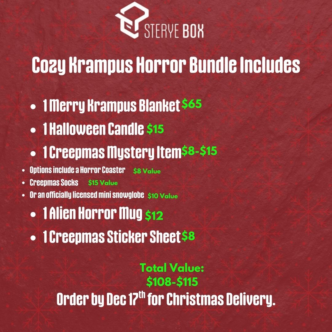 Cozy Krampus Horror Bundle (5 items)