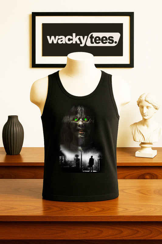 The Exorcist Cross Horror Terror Halloween Graphic Tee Shirt