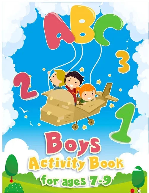 Boys Activity Books For Ages 7-9 - Paperback
