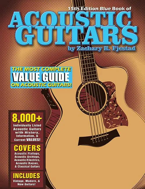 Blue Book of Acoustic Guitars - Paperback