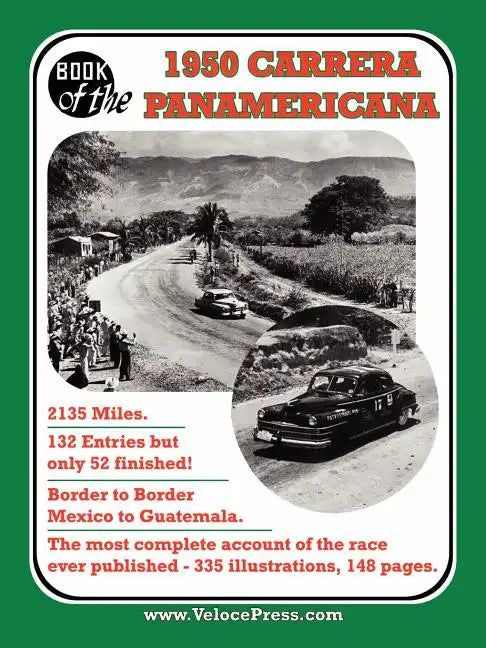 Book of the 1950 Carrera Panamericana - Mexican Road Race - Paperback