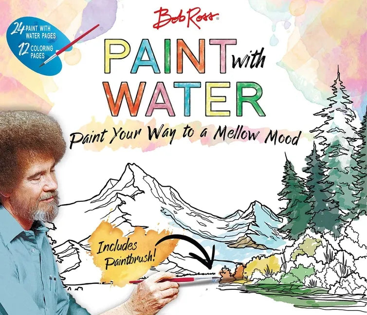 Bob Ross Paint with Water - Paperback