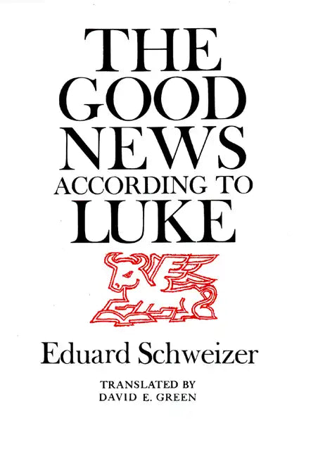 The Good News According to Luke - Paperback