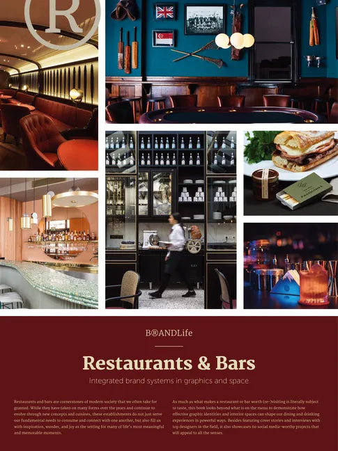 Brandlife: Restaurants & Bars: Integrated Brand Systems in Graphics and Space - Paperback
