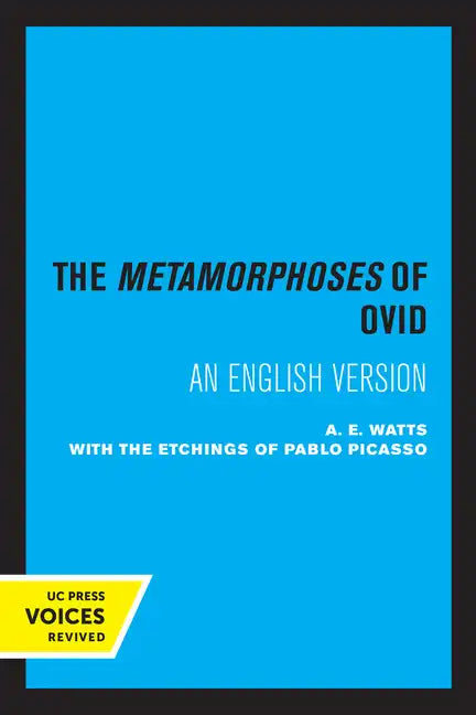 The Metamorphoses of Ovid: With the Etchings of Pablo Picasso - Paperback