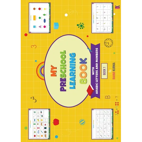 My Preschool Learning Book with Arabic Letters and Numbers - Paperback